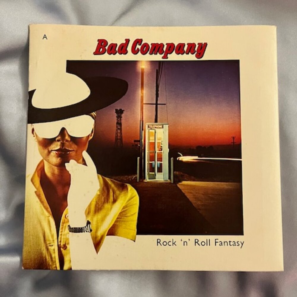 Bad Company Rock 'n' Roll Fantasy - picture sleeve UK 7" vinyl
